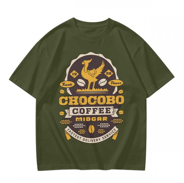 Chocobo Coffee Midgar Fastest Delivery Service T-Shirt