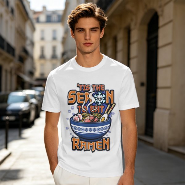 Tis The Season To Eat Ramen Graphic T-Shirt
