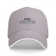 Black baseball cap with 538 COLLEGE embroidered design