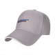 Black baseball cap with 'The Less You Know' retro graphic