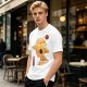 Anime Straw Hat Silhouette Graphic T-Shirt