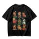 Christmas Capybara Characters Graphic T-Shirt