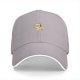 Black Baseball Cap With Cute Headphone Wearing Cat Graphic