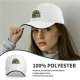 Black Baseball Cap with Maleficent Halloween Themed Print