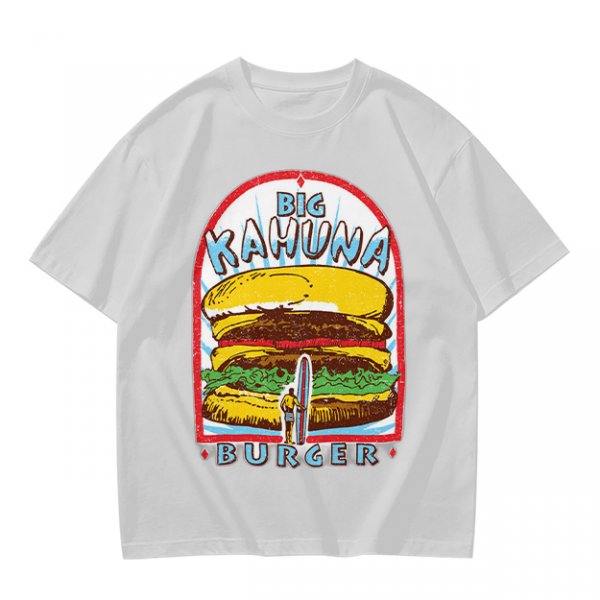 Olive T-Shirt with Big Kahuna Burger Graphic Print