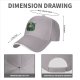 Black baseball cap with One Piece Roronoa Zoro graphic print