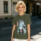 Anime Dragon and Girl Graphic Tee for Fantasy Fans