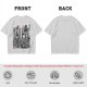 Olive Anime Scout Regiment Action Graphic T-Shirt