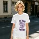 Olive t-shirt with a cute unicorn holding an axe and the text I will cut you into pieces