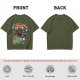 Olive T-Shirt With LeChucky Charms Pirate Cereal Graphic