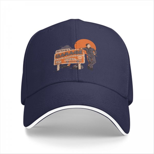 Michael's Garage Themed Black Baseball Cap