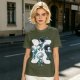 Hunter x Hunter Chibi Characters Graphic Olive T-Shirt