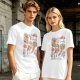 Olive Green T-Shirt With Surreal Mushroom And Vegetable Graphic Print