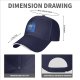 Black Baseball Cap with Gear Fifth Luffy Anime Print