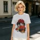 Snoopy and Charlie Brown Knight Campfire Graphic T-Shirt