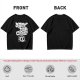 Olive Graphic T-Shirt With 'Damn Fine Coffee' Skull Mug Print