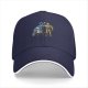 Black Baseball Cap with Star Wars R2-D2 and C-3PO Graphic