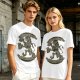 Olive T-shirt with 'I Drink And I Know Things' Lion Beer Graphic