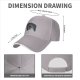 Black Baseball Cap With Monster Face Graphic Design