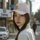 Black baseball cap with cute beer mug graphic and free chugs text