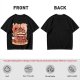 Anime Style Restaurant Scene Graphic T-Shirt Artwork