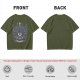 Olive Green Beholder Lawful Evil Graphic T-Shirt