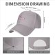 Black Baseball Cap With Pink Whimsical Graphic Design