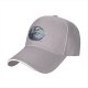 Black Baseball Cap With Fantasy Dragon Moon Cloud Night Artwork