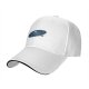 Black Baseball Cap With Cookie Monster Galaxy Print