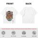 Olive T-shirt with Sumo Wrestler in Ramen Bowl Artwork