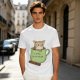 Chihuahua in tea cup chai huahua graphic t-shirt