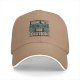 Black baseball cap with 'I Come With Problems Not Solutions' retro graphic