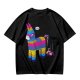Oops Donkey Pinata Graphic Olive Green T-Shirt