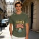 I Need a Huge Cup of Coffee Cat Graphic T-Shirt
