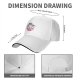 Black baseball cap with muscular Hello Kitty graphic and I Took The Stairs text