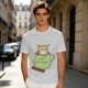 Chihuahua in tea cup chai huahua graphic t-shirt