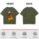 Olive T-Shirt with Mummy Candy Corn Halloween Graphic
