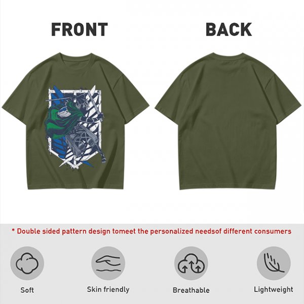 Attack on Titan Scout Regiment Soldier Graphic T-Shirt