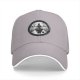Black Baseball Cap With Floating Island Landscape Graphic