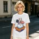 Olive T-Shirt With Sad Sushi Character Saying Thanks Chef Print
