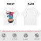 Olive T-Shirt With Cartoon Monster Cereal Bowl Graphic And Eternal Masters Text