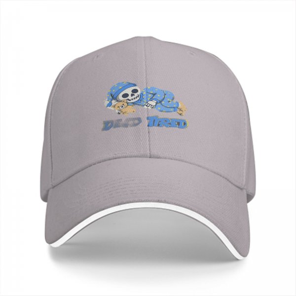 Dead Tired Sleeping Skeleton Baseball Cap