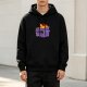 Black Hoodie With Burning Dumpster My Future Graphic Print