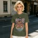 Olive T-shirt with Sumo Wrestler in Ramen Bowl Artwork