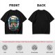 Spirited Away Bathhouse Graphic Tee with No Face and Dragon Art