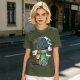 Olive T-Shirt Featuring Hiccup and Toothless from How to Train Your Dragon
