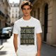 Olive t-shirt with humorous 'some things are better left alone' print