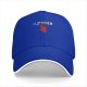 Black baseball cap with 'All of Us Are Red' text and red graphic
