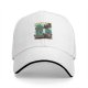 Black baseball cap with Creature's Tiki Lounge Seafood Bar graphic