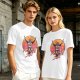 Olive T-Shirt With Praise The Sun Retro Knight Graphic